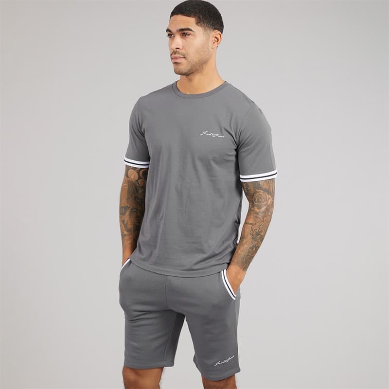 JACK & JONES Heren Jaxon Set Grijs - Afbeelding 1