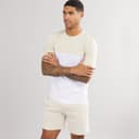 JACK & JONES Heren Trip Set Ecru