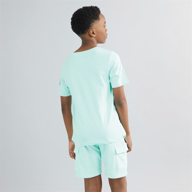 JACK & JONES Jongens Drive T-shirt en Shorts Co-ord Set Eiland Paradijs - Afbeelding 2