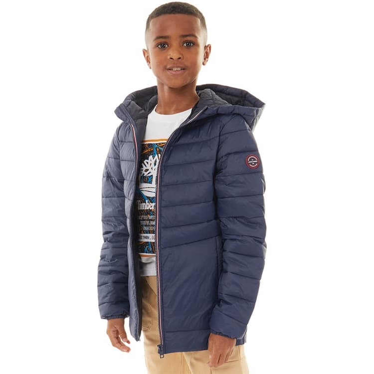 JACK & JONES Jongens Sprint Puffer Jas Marine Blazer