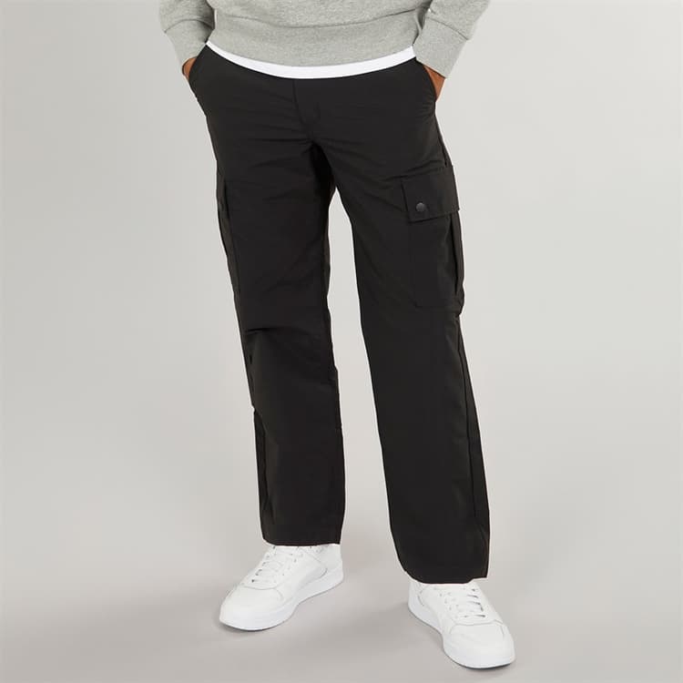 JACK & JONES Heren Karl Kurtis Snap Cargobroek Zwart