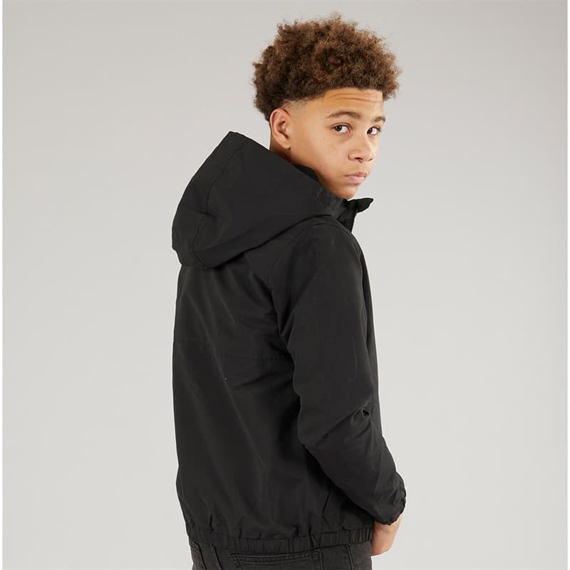 JACK & JONES Jongens Mash Bomberjack Zwart - Afbeelding 2
