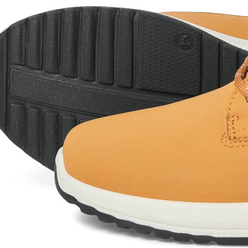 JACK & JONES Heren Alaska PU Nubuck Laarzen Honing - Afbeelding 2