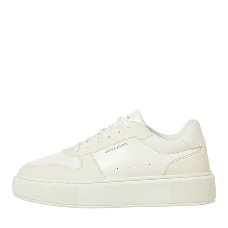 JACK & JONES Heren Cobra PU Combo Sneakers Wit