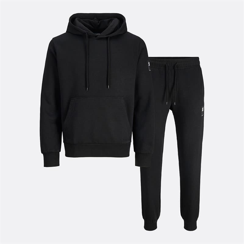 JACK & JONES Heren Duik Trainingspak Zwart - Afbeelding 1