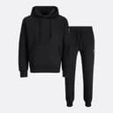 JACK & JONES Heren Duik Trainingspak Zwart