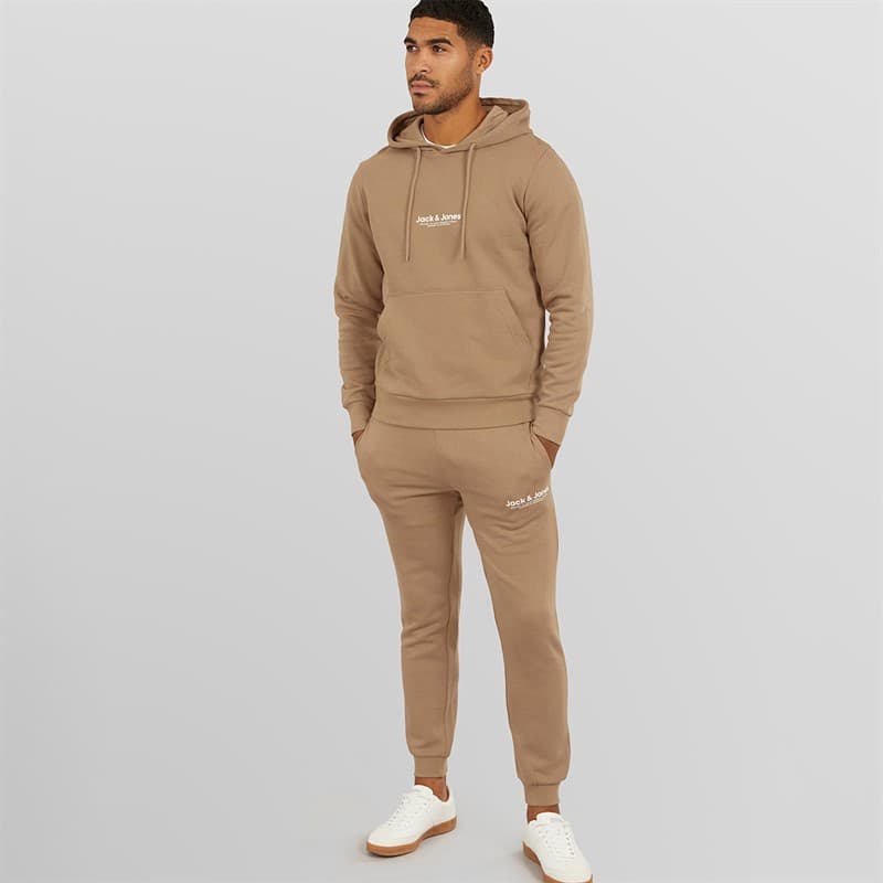 JACK & JONES Heren Vesterbro Trainingspak Zilver Mink - Afbeelding 1