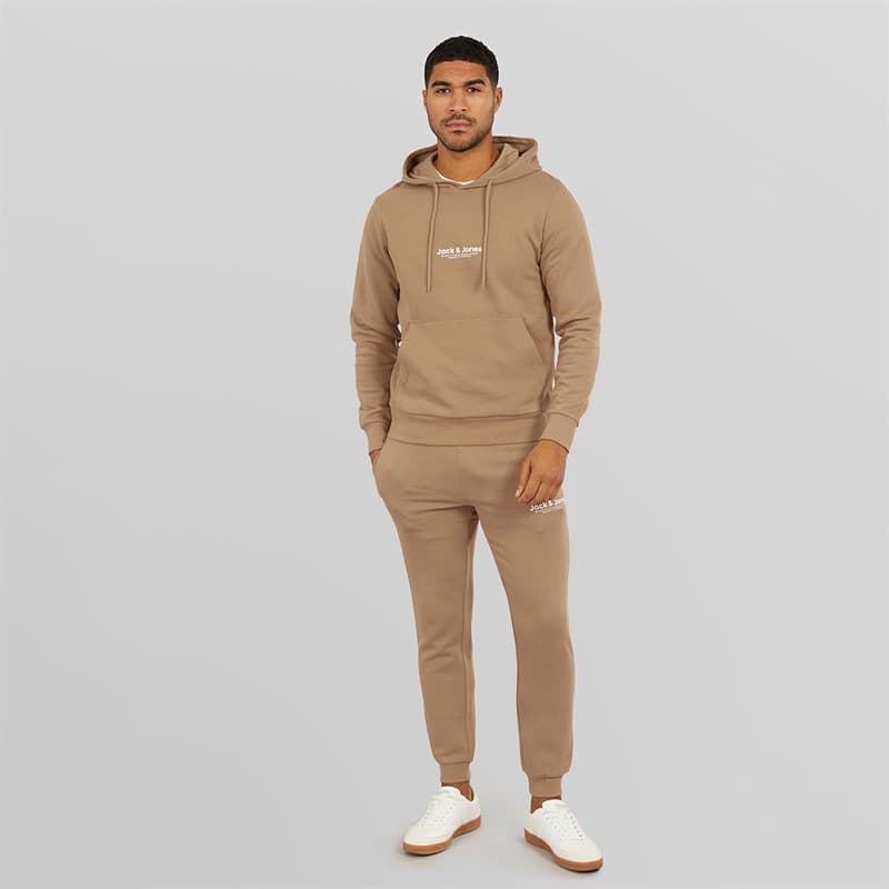 JACK & JONES Heren Vesterbro Trainingspak Zilver Mink - Afbeelding 3