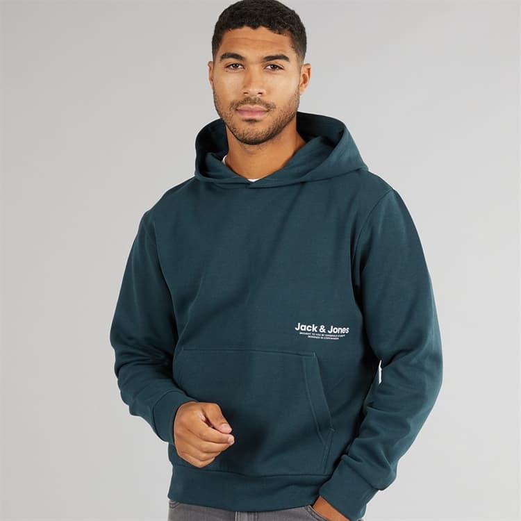 JACK & JONES Heren Vesterbro Side Hoodie Magisch Bos