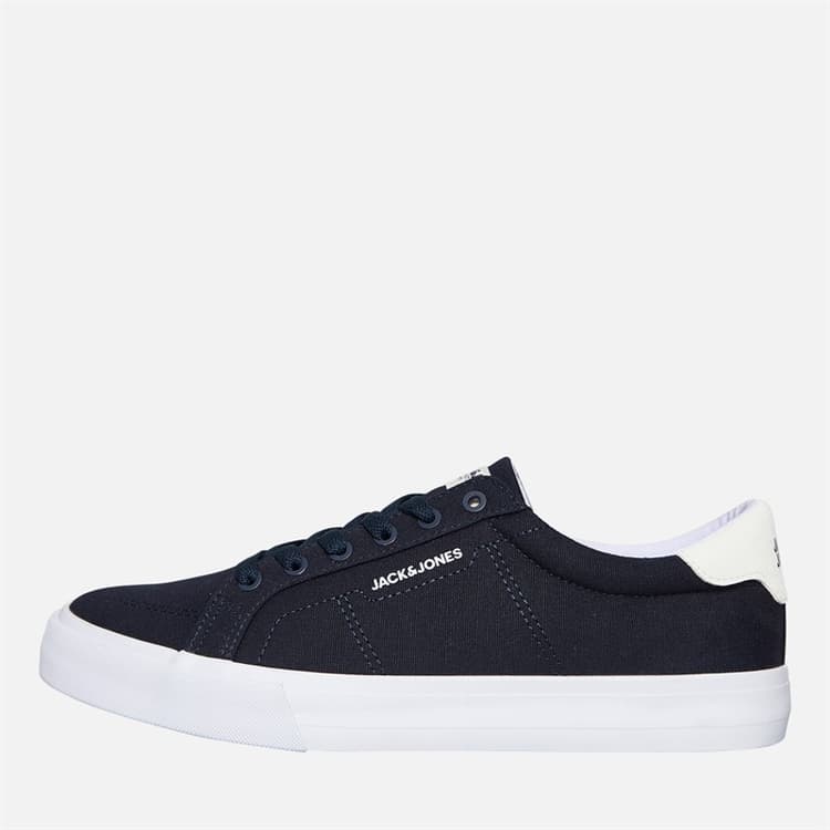JACK & JONES Heren basic canvas sneakers navy blazer