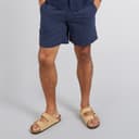 JACK & JONES Heren Jaiden Linnen Blend Shorts Navy Blazer
