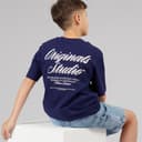 JACK & JONES Jongens Norrebro T-shirt Ocean Cavern