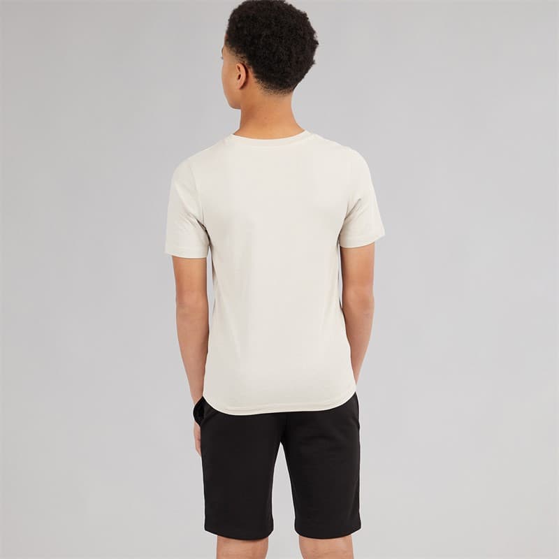 JACK & JONES Jongens Beau T-shirt en korte broek set Moonbeam - Afbeelding 2