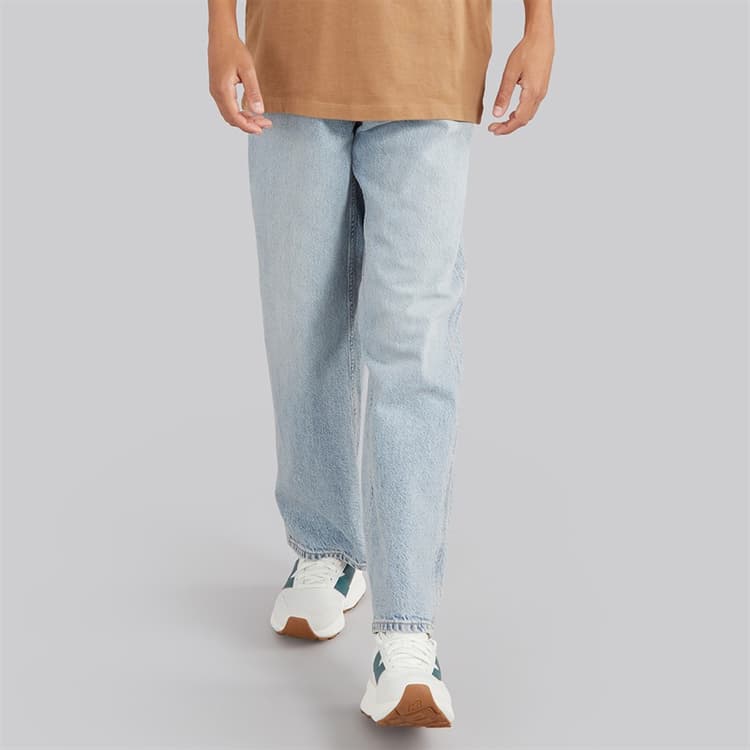 JACK & JONES Jongens Alex Norrebro SQ 150 Baggy Fit Jeans Blue Denim