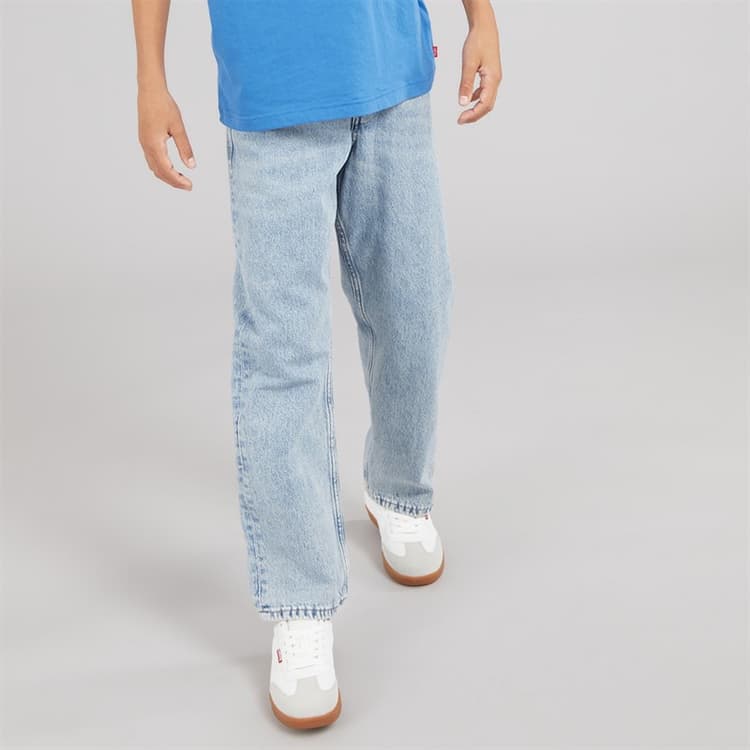 JACK & JONES Jongens Chris Original AKM 932 Relaxed Fit Jeans Blue Denim