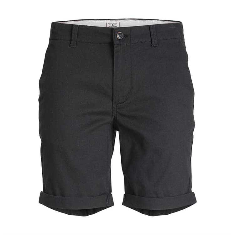 JACK & JONES Heren Basic Casual shorts Zwart