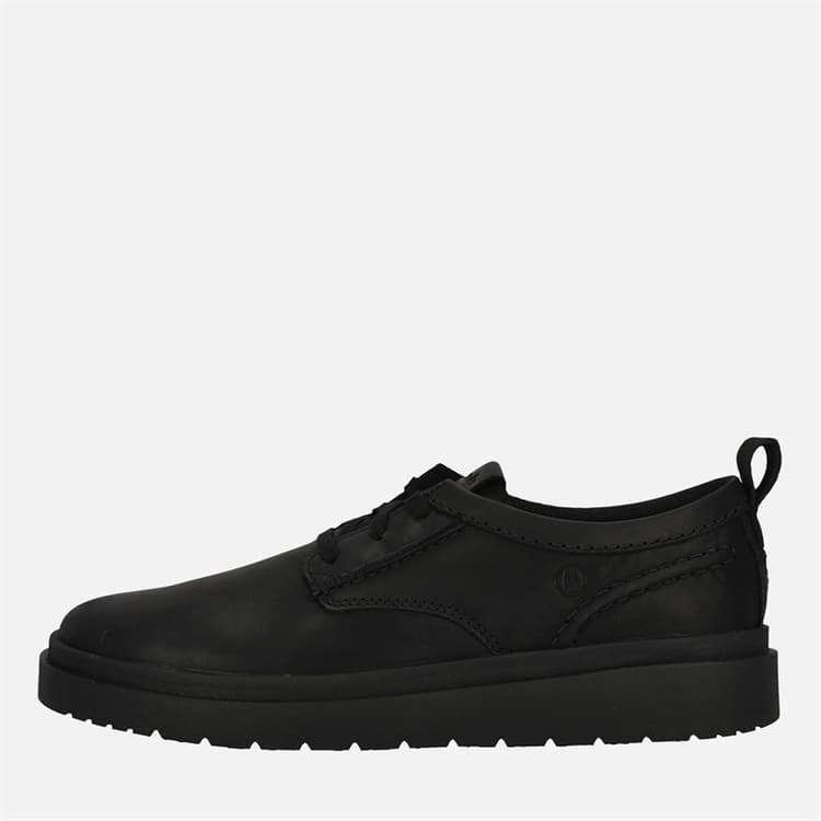 Clarks Heren Premium Polden Veterschoenen Black Leather