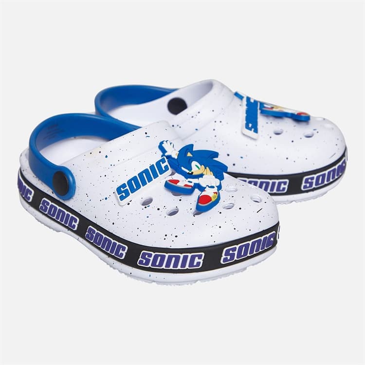 Sonic Jongens Shilka Klompen Wit/Multi