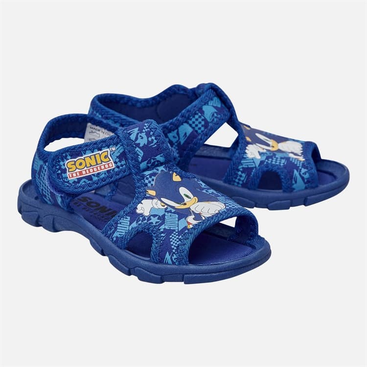 Sonic Baby Jongens Open Teen Sandalen Royal