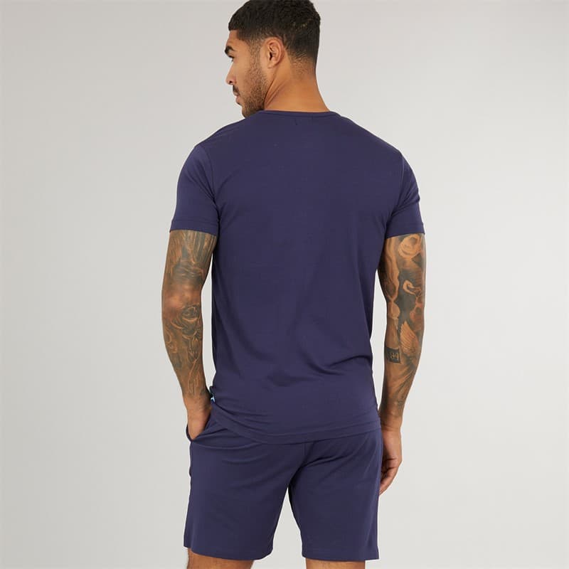 Lyle And Scott Vintage Heren Carter Set Marineblauw - Afbeelding 2