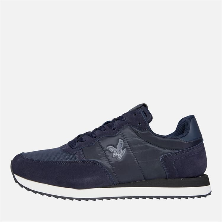 Lyle And Scott Vintage Heren Dyce Trainers Dark Navy/Blauw