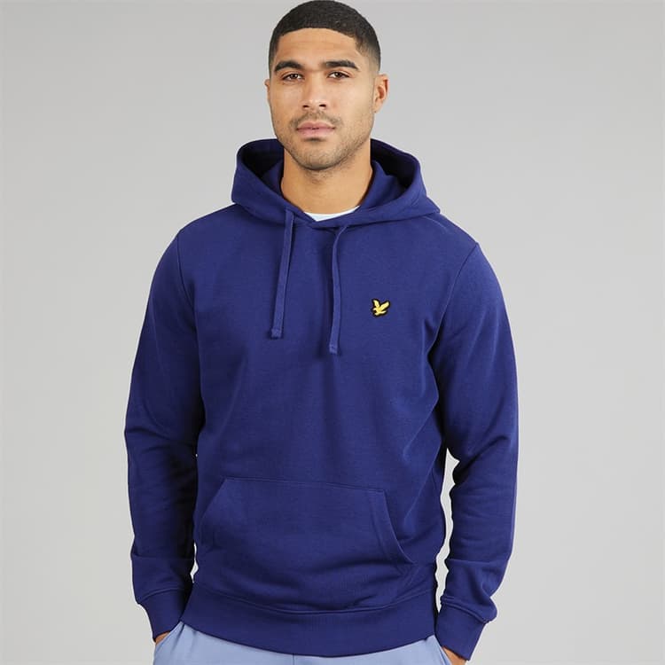 Lyle And Scott Vintage Heren Hoodie Deep Indigo