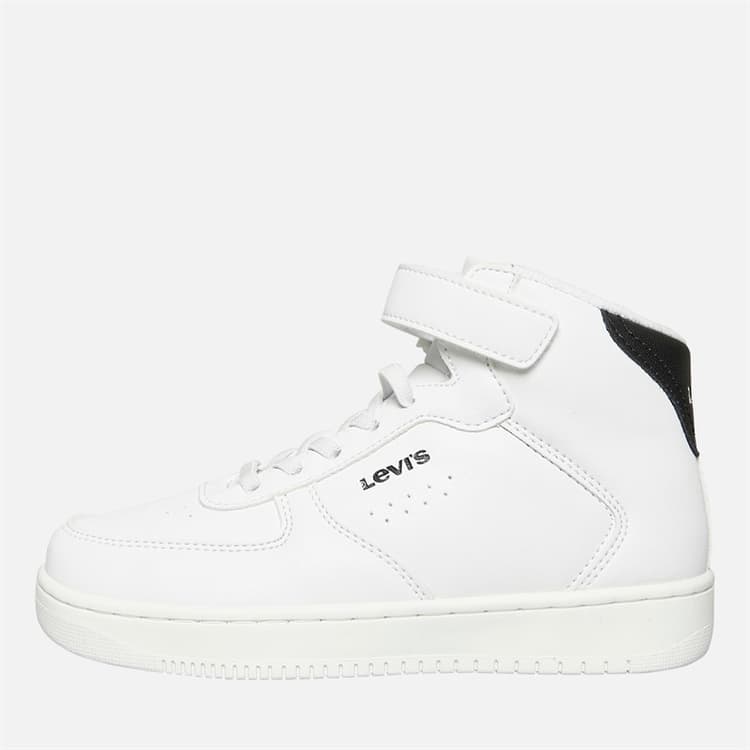 Levi's Kinderen New Union Hi Top Sneakers wit Black 0062