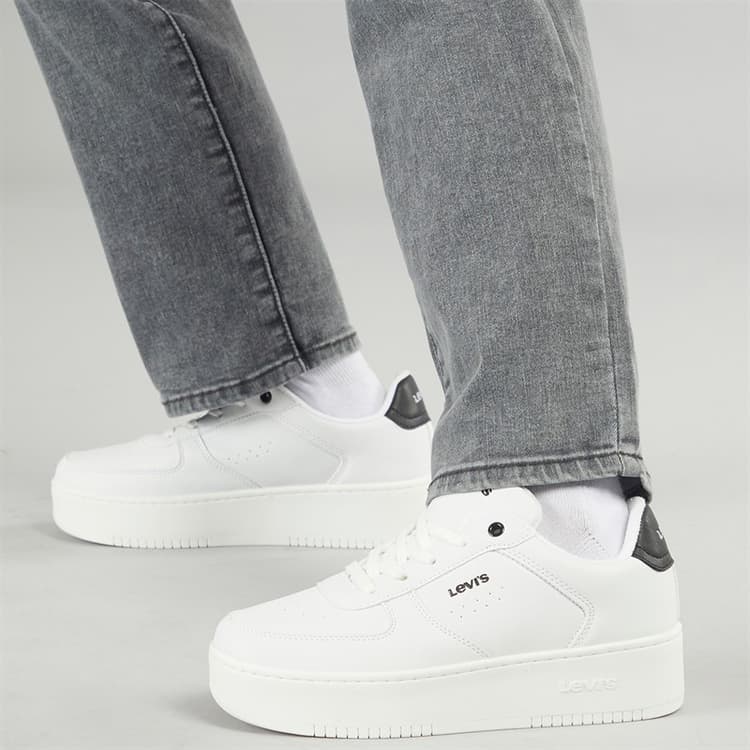 Levi's Junior New Union Sneakers Wit Zwart 0062
