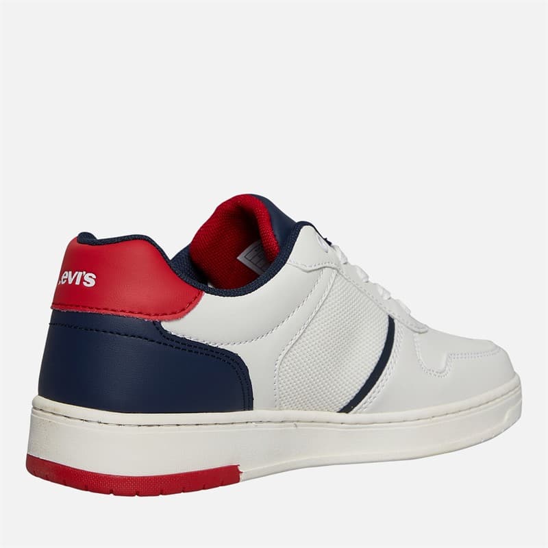 Levi's Junior Kickser Sneakers Off White/Navy 3130 Off wit Navy 3130 - Afbeelding 5