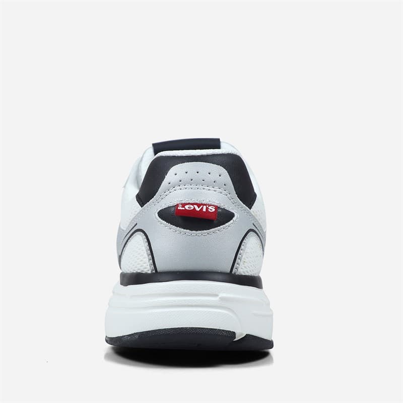 Levi's Junior Curtis Sneakers Silver wit Black 0908 - Afbeelding 2