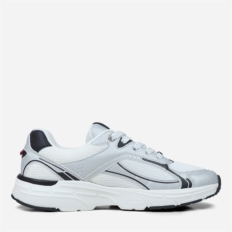 Levi's Junior Curtis Sneakers Silver wit Black 0908 - Afbeelding 3