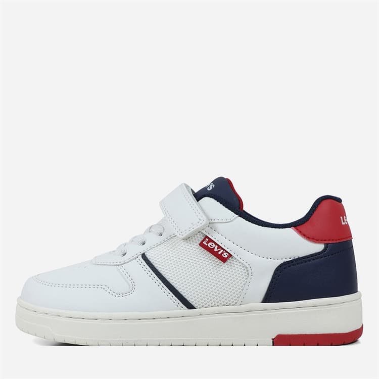Levi's Kinderen Kickser Sneakers Off wit Navy 3130