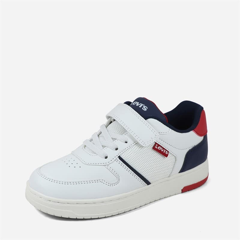 Levi's Kinderen Kickser Sneakers Off wit Navy 3130 - Afbeelding 4
