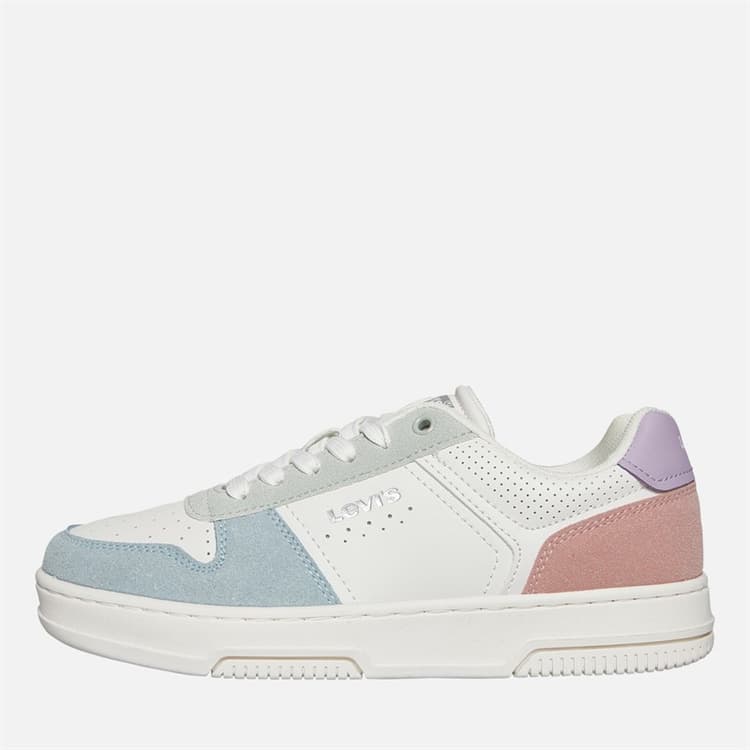 Levi's Junior Meisjes Maverick Sneakers Off White/Blauw 3558 Off wit Blue 3558