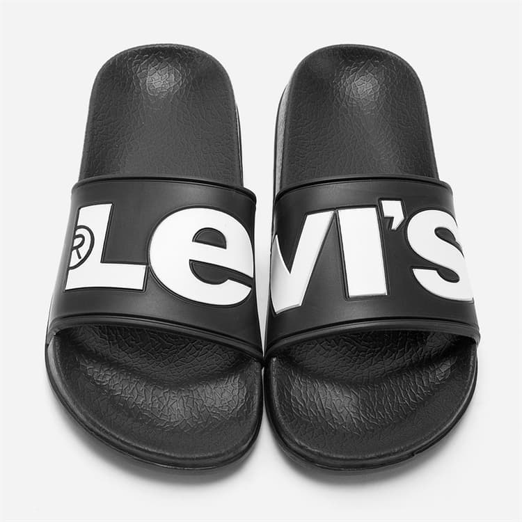 Levi's Kinderen Juni Slippers Black 0003
