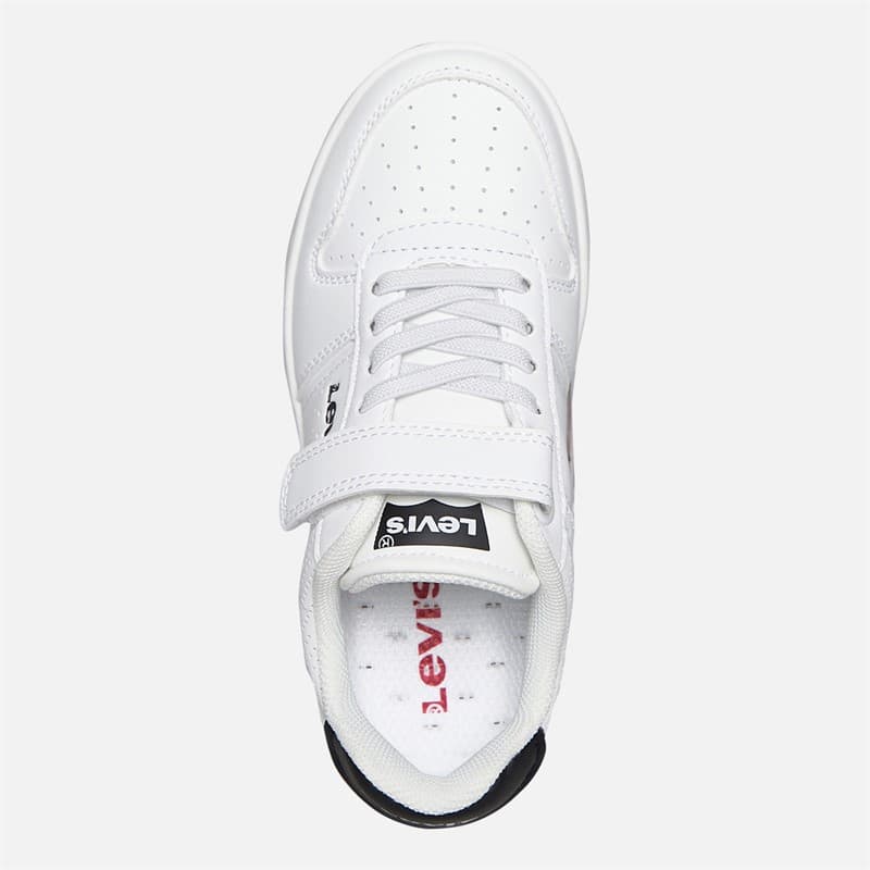 Levi's Kinderen Maverick Sneakers Wit/Zwart 0062 wit Black 0062 - Afbeelding 4