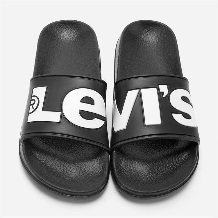 Levi's Junior Juni Slippers Black 0003