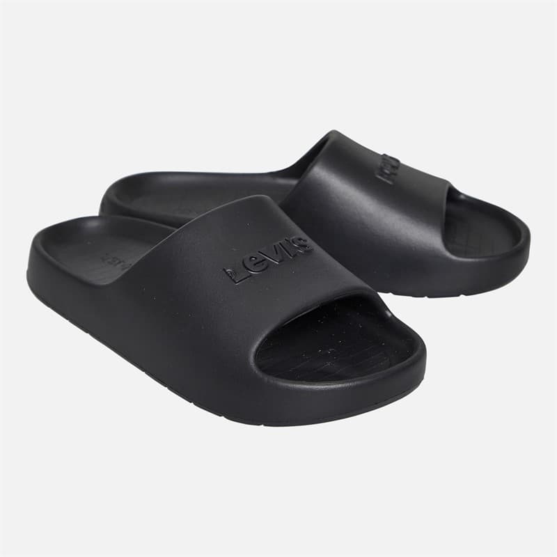 Levi's Junior Wendy Slides Black 0003 - Afbeelding 1