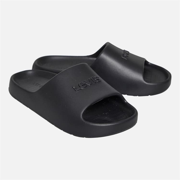 Levi's Junior Wendy Slides Black 0003