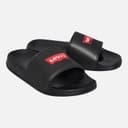 Levi's Kinderen zwembad sliders Black 0003