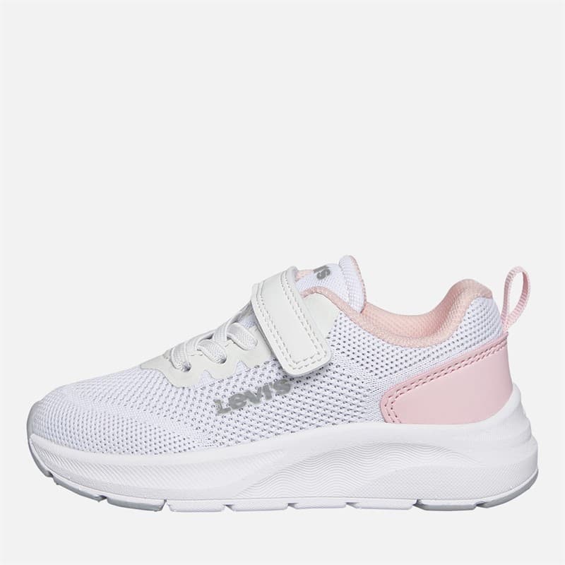 Levi's Meisjes Hudson Sneakers wit Rose 2900 - Afbeelding 1