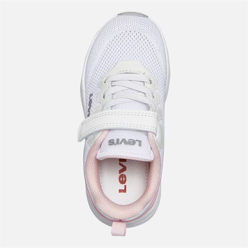 Levi's Meisjes Hudson Sneakers wit Rose 2900 - Afbeelding 4