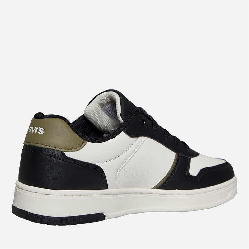 Levi's Junior Kick Sneakers Off White/Zwart 2933 Off wit Black 2933 - Afbeelding 5