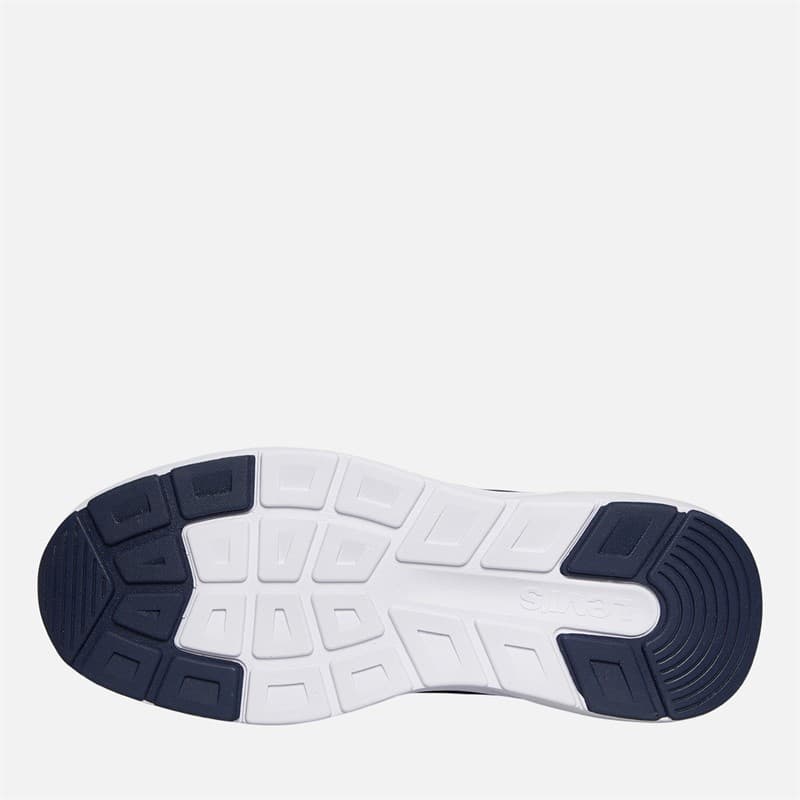 Levi's Junior Hudson Sneakers Navy/Geel 0923 Navy Yellow 0923 - Afbeelding 2