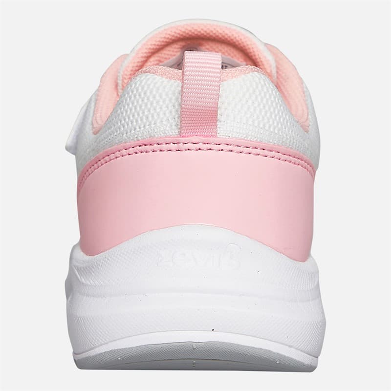 Levi's Meisjes Hudson Sneakers Wit/Roze 2900 wit Rose 2900 - Afbeelding 3
