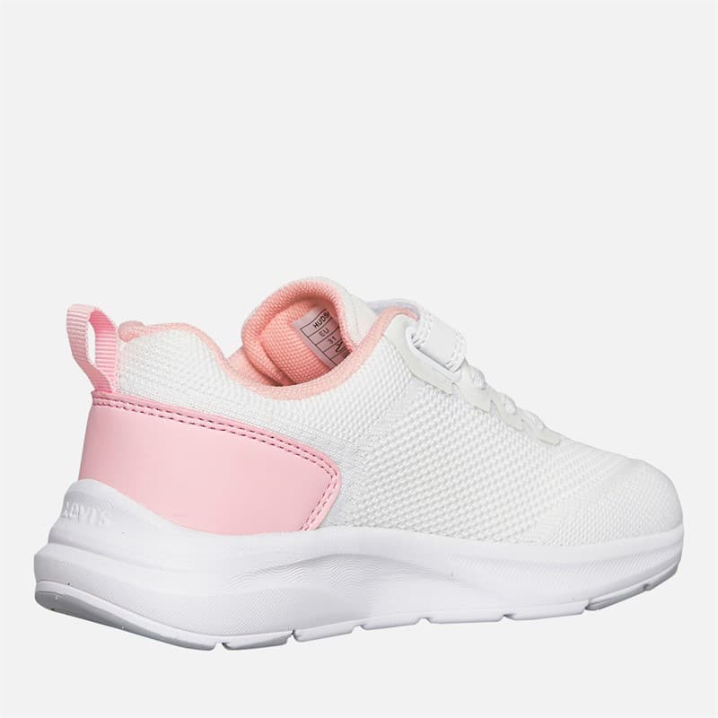 Levi's Meisjes Hudson Sneakers Wit/Roze 2900 wit Rose 2900 - Afbeelding 5