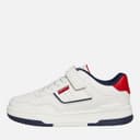 Levi's Kinderen John Sneakers Off White/Marine 3130 Off wit Navy 3130