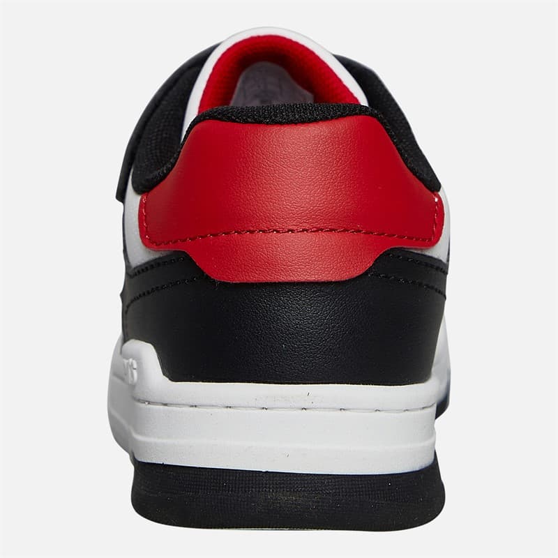 Levi's Kinderen John Sneakers Zwart/Wit/Rood 0230 Black wit Red 0230 - Afbeelding 3