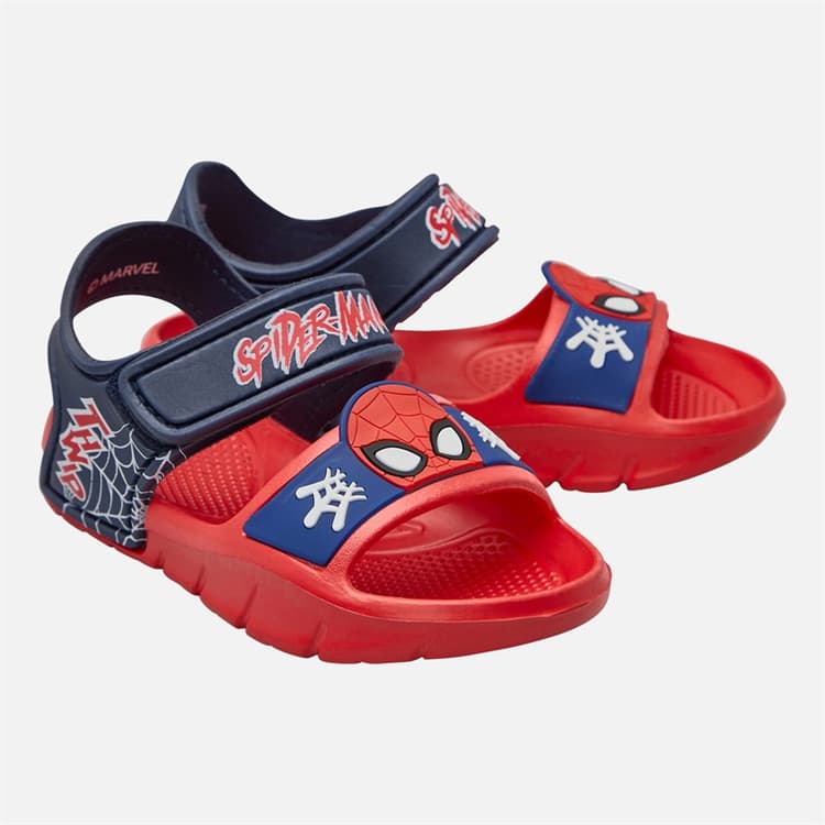 Spiderman Peuter Jongens Enkelband Sandalen Rood