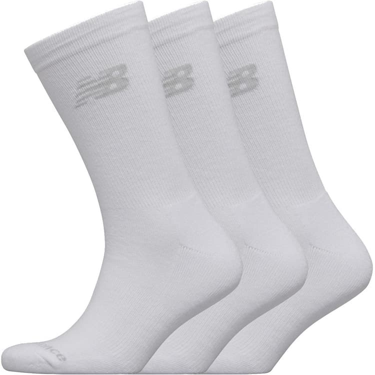 New Balance Drie Paar Gedempte Kousen Wit